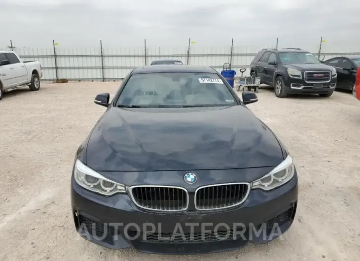 BMW 428 I GRAN 2015 vin WBA4A5C54FG051887 from auto auction Copart