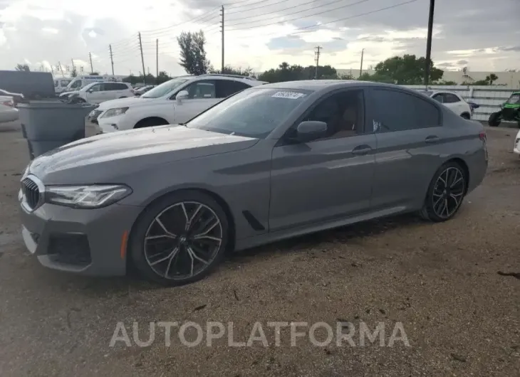 BMW 530 I 2021 vin WBA53BH09MCF10333 from auto auction Copart