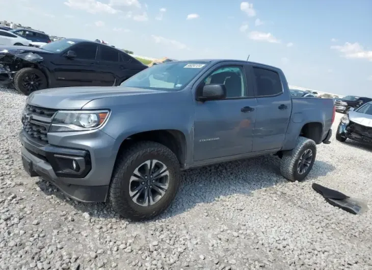 CHEVROLET COLORADO Z 2021 vin 1GCGSDEN7M1112332 from auto auction Copart