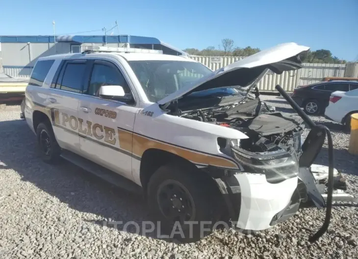 CHEVROLET TAHOE POLI 2018 vin 1GNLCDEC6JR202943 from auto auction Copart