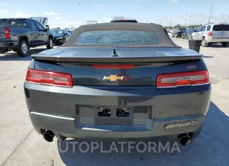 CHEVROLET CAMARO LT 2015 vin 2G1FF3D37F9276035 from auto auction Copart