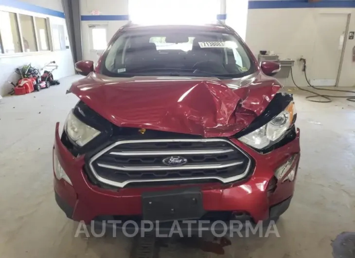 FORD ECOSPORT S 2018 vin MAJ3P1TE2JC243689 from auto auction Copart