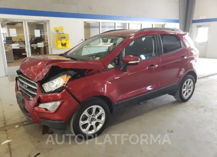 FORD ECOSPORT S 2018 vin MAJ3P1TE2JC243689 from auto auction Copart