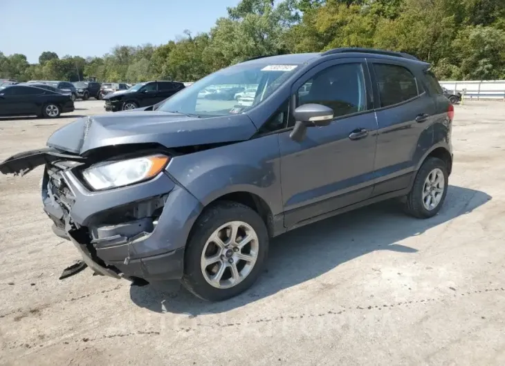 FORD ECOSPORT S 2018 vin MAJ6P1UL3JC180077 from auto auction Copart