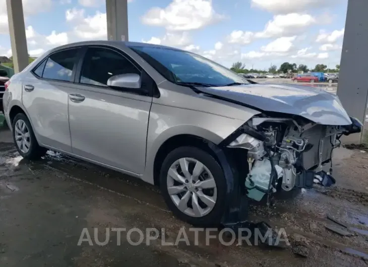 TOYOTA COROLLA L 2016 vin 2T1BURHE8GC677959 from auto auction Copart