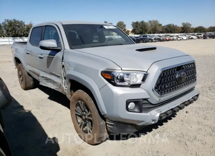 TOYOTA TACOMA DOU 2018 vin 3TMAZ5CN0JM071096 from auto auction Copart