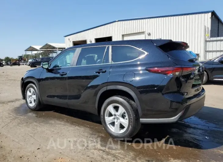 TOYOTA HIGHLANDER 2024 vin 5TDKDRAH2RS051550 from auto auction Copart