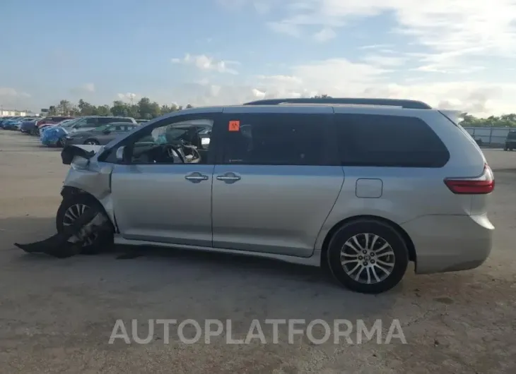 TOYOTA SIENNA XLE 2020 vin 5TDYZ3DC8LS057076 from auto auction Copart