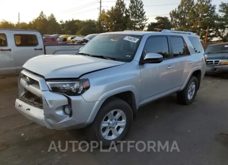 TOYOTA 4RUNNER SR 2015 vin JTEBU5JR6F5273362 from auto auction Copart