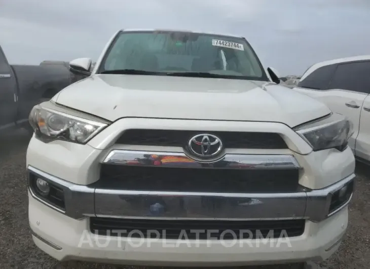 TOYOTA 4RUNNER SR 2015 vin JTEBU5JR9F5259732 from auto auction Copart