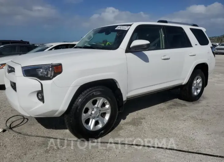 TOYOTA 4RUNNER SR 2024 vin JTEEU5JR1R5306012 from auto auction Copart