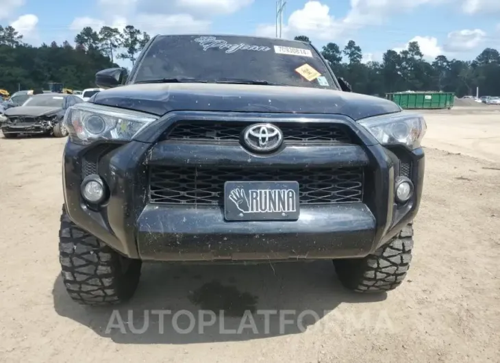 TOYOTA 4RUNNER SR 2018 vin JTEZU5JR0J5179727 from auto auction Copart