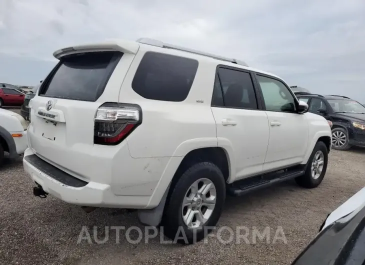 TOYOTA 4RUNNER SR 2016 vin JTEZU5JRXG5137235 from auto auction Copart