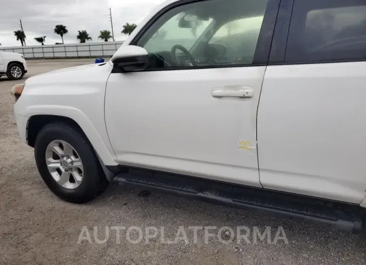 TOYOTA 4RUNNER SR 2016 vin JTEZU5JRXG5137235 from auto auction Copart