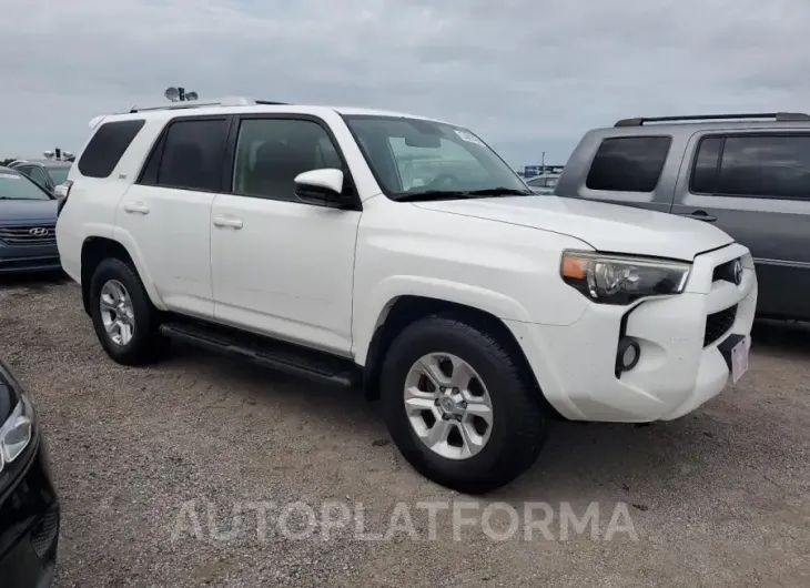 TOYOTA 4RUNNER SR 2016 vin JTEZU5JRXG5137235 from auto auction Copart