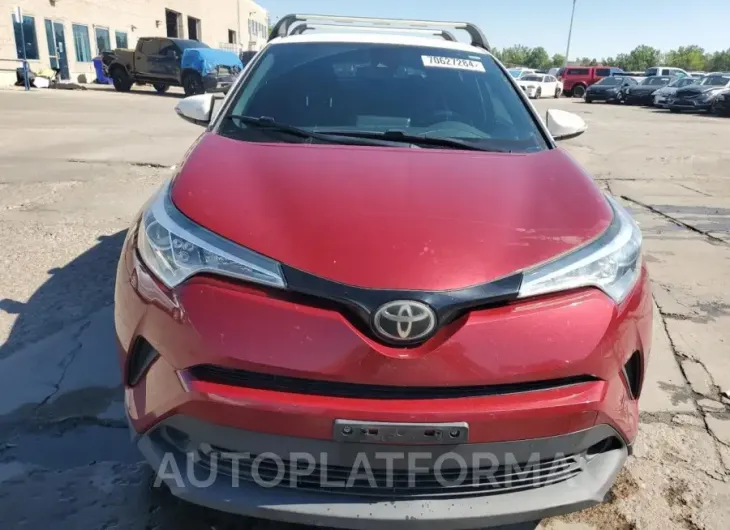 TOYOTA C-HR XLE 2018 vin NMTKHMBX6JR052443 from auto auction Copart