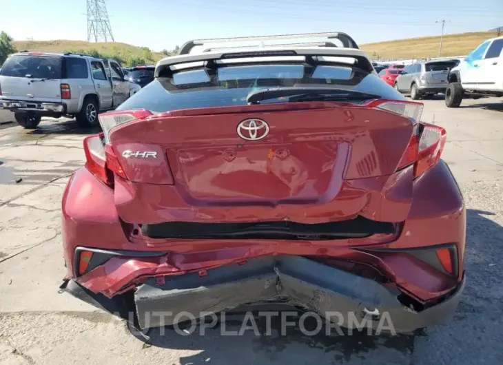 TOYOTA C-HR XLE 2018 vin NMTKHMBX6JR052443 from auto auction Copart