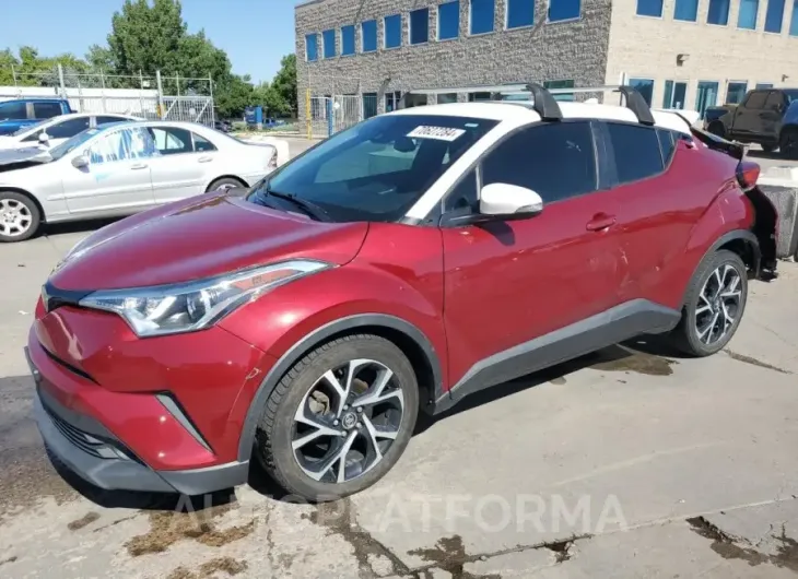 TOYOTA C-HR XLE 2018 vin NMTKHMBX6JR052443 from auto auction Copart