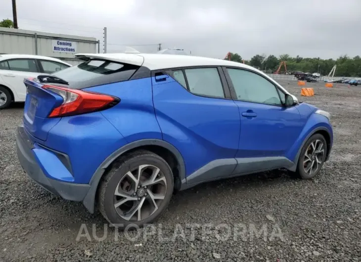 TOYOTA C-HR XLE 2018 vin NMTKHMBXXJR028338 from auto auction Copart