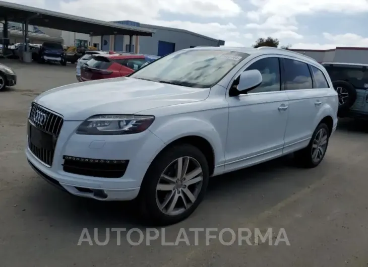 AUDI Q7 PREMIUM 2015 vin WA1LGAFE7FD002986 from auto auction Copart