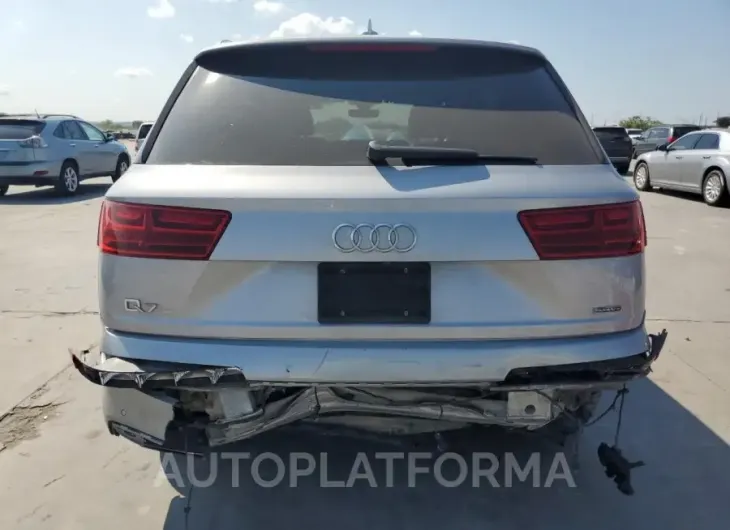 AUDI Q7 PREMIUM 2018 vin WA1LHAF71JD019015 from auto auction Copart