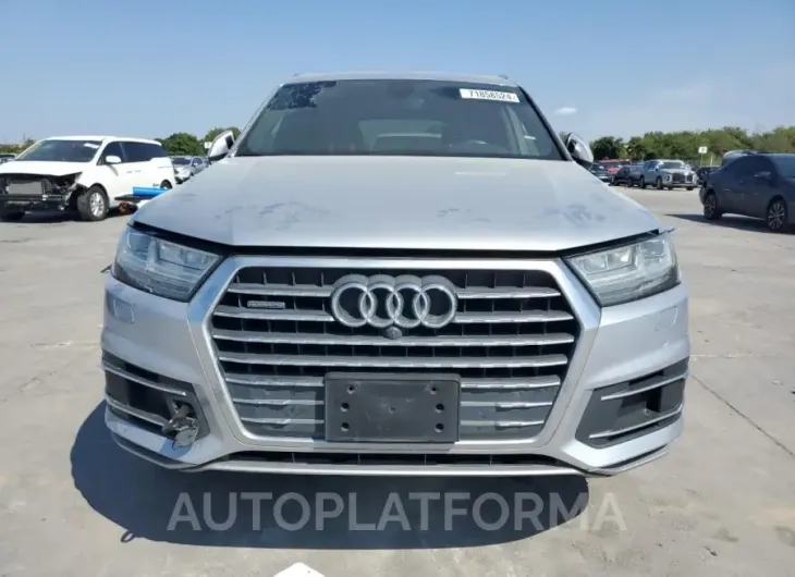 AUDI Q7 PREMIUM 2018 vin WA1LHAF71JD019015 from auto auction Copart