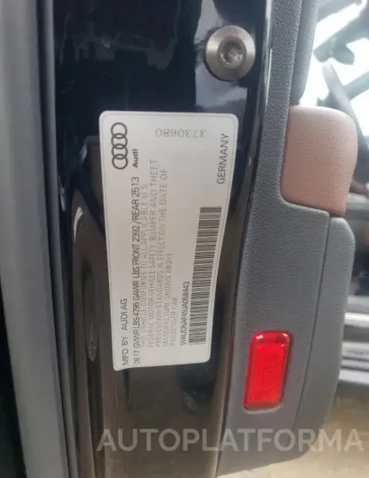 AUDI A4 PREMIUM 2018 vin WAUDNAF49JA058443 from auto auction Copart