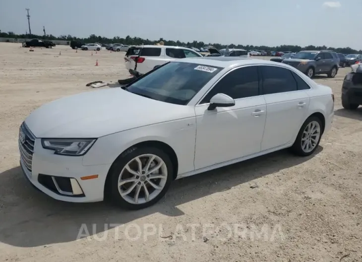 AUDI A4 PREMIUM 2019 vin WAUENAF46KA056123 from auto auction Copart