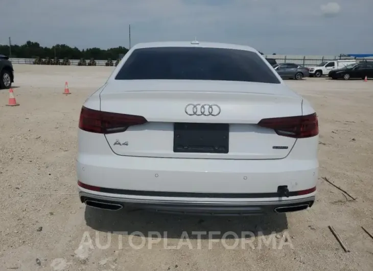 AUDI A4 PREMIUM 2019 vin WAUENAF46KA056123 from auto auction Copart