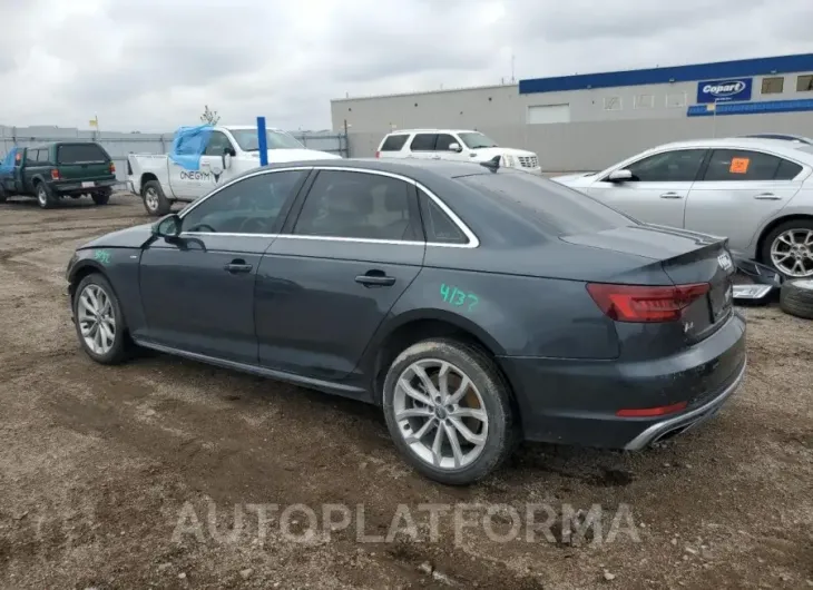 AUDI A4 PREMIUM 2019 vin WAUENAF48KA116337 from auto auction Copart