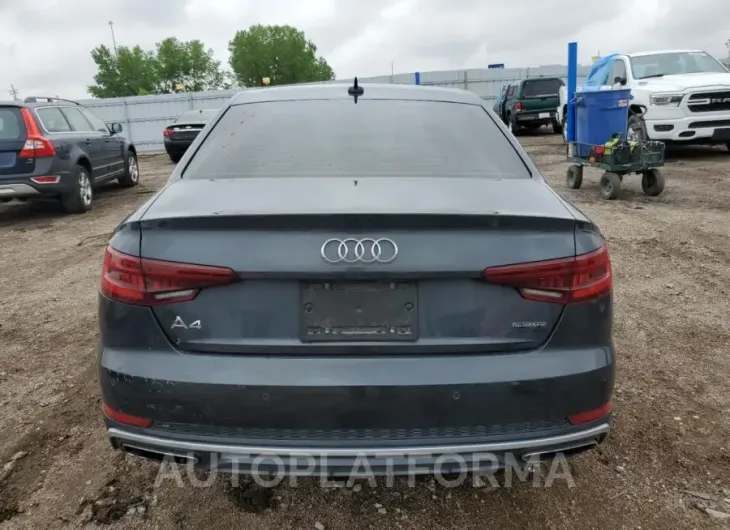 AUDI A4 PREMIUM 2019 vin WAUENAF48KA116337 from auto auction Copart