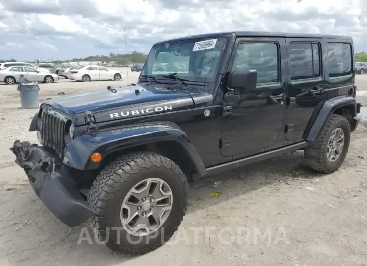 JEEP WRANGLER U 2015 vin 1C4BJWFG6FL755139 from auto auction Copart