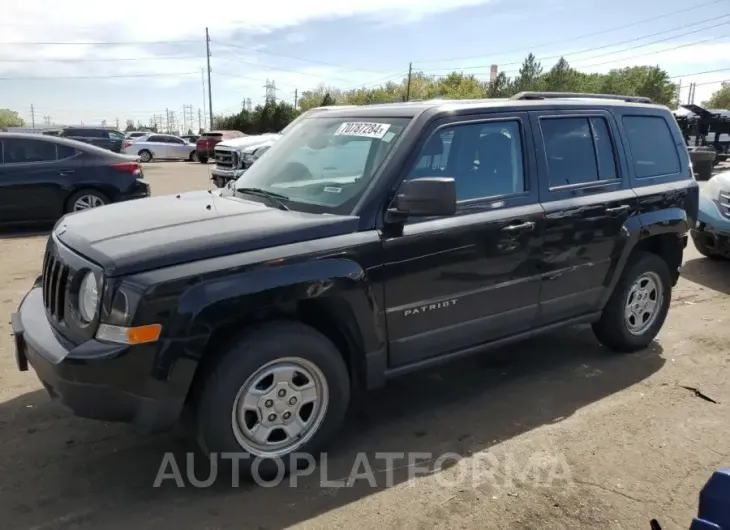 JEEP PATRIOT SP 2016 vin 1C4NJRBB0GD714526 from auto auction Copart