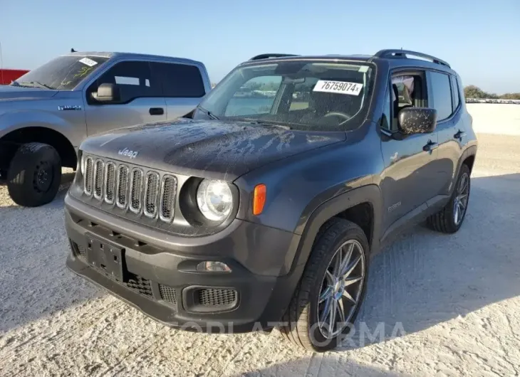 JEEP RENEGADE S 2017 vin ZACCJBAB1HPG55814 from auto auction Copart