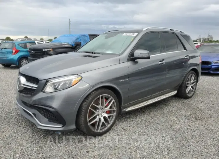 MERCEDES-BENZ GLE 63 AMG 2017 vin 4JGDA7FB6HA984935 from auto auction Copart