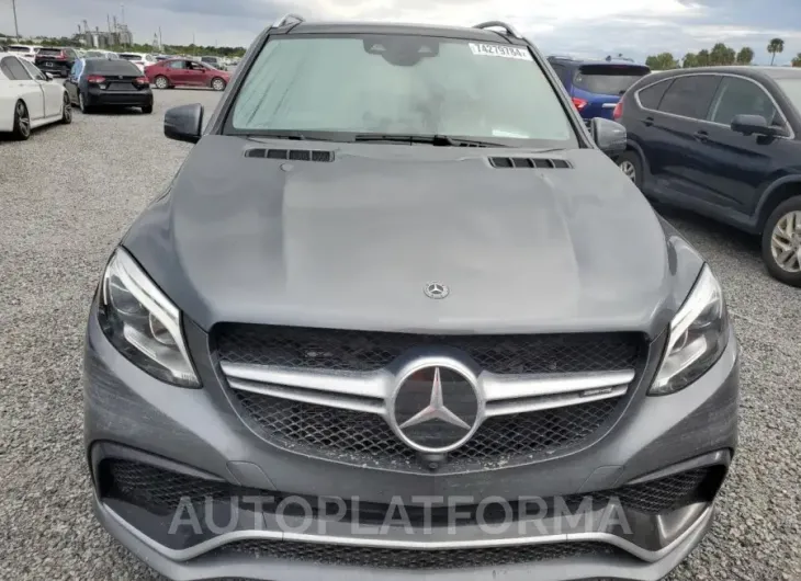 MERCEDES-BENZ GLE 63 AMG 2017 vin 4JGDA7FB6HA984935 from auto auction Copart