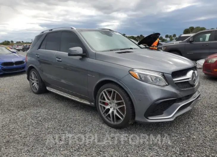 MERCEDES-BENZ GLE 63 AMG 2017 vin 4JGDA7FB6HA984935 from auto auction Copart