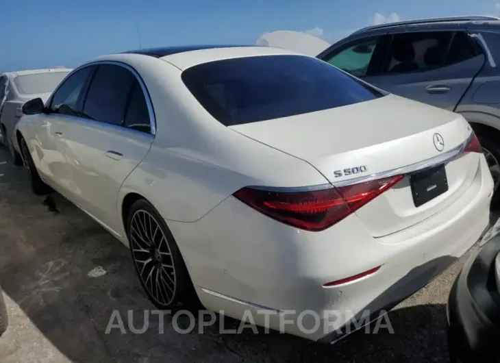 MERCEDES-BENZ S 500 4MAT 2022 vin W1K6G6DB8NA085763 from auto auction Copart