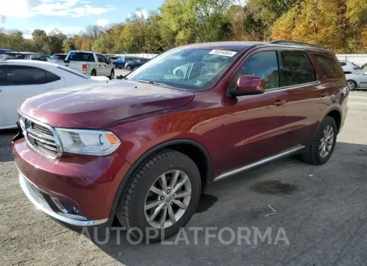 DODGE DURANGO SX 2016 vin 1C4RDJAG9GC468430 from auto auction Copart