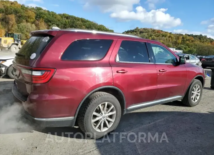 DODGE DURANGO SX 2016 vin 1C4RDJAG9GC468430 from auto auction Copart