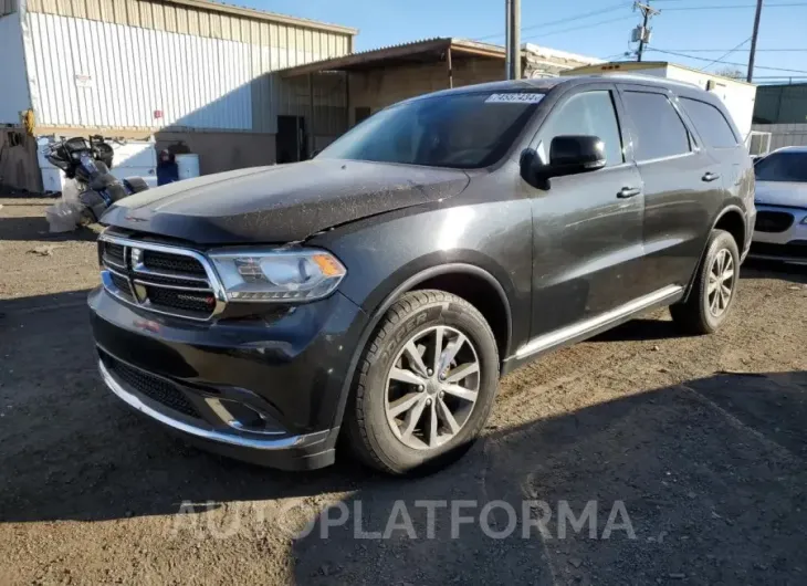 DODGE DURANGO LI 2016 vin 1C4RDJDGXGC340922 from auto auction Copart