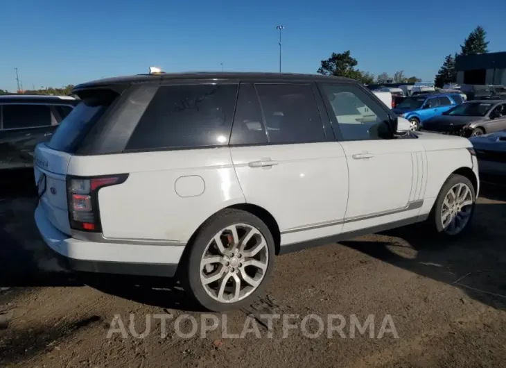 LAND ROVER RANGE ROVE 2016 vin SALGS2EF9GA297767 from auto auction Copart