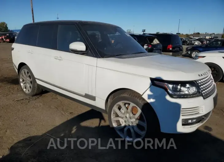 LAND ROVER RANGE ROVE 2016 vin SALGS2EF9GA297767 from auto auction Copart