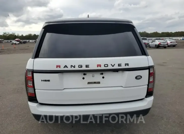 LAND ROVER RANGE ROVE 2016 vin SALGS2PF1GA305731 from auto auction Copart