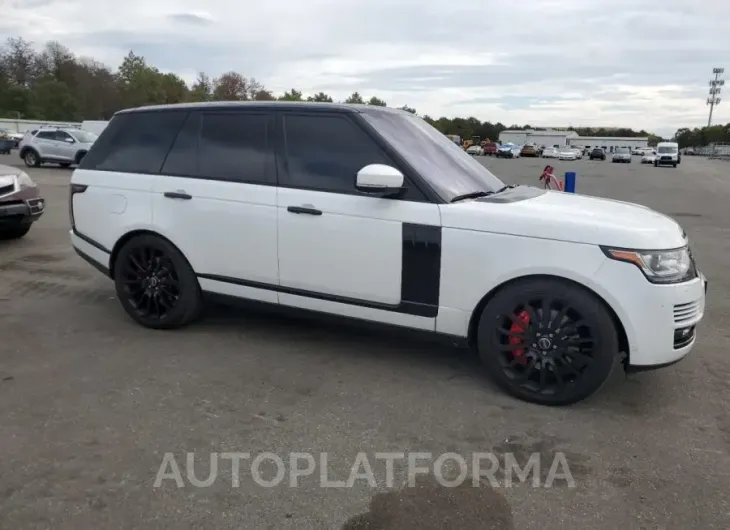 LAND ROVER RANGE ROVE 2016 vin SALGS2PF1GA305731 from auto auction Copart