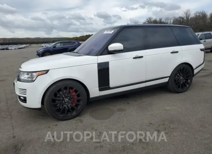 LAND ROVER RANGE ROVE 2016 vin SALGS2PF1GA305731 from auto auction Copart