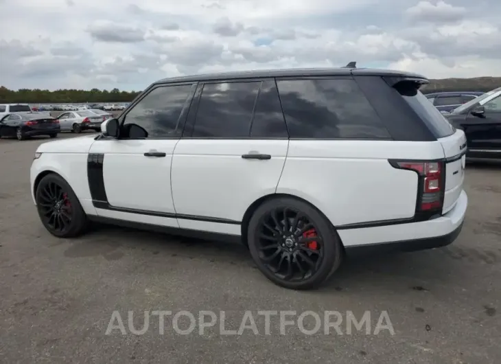 LAND ROVER RANGE ROVE 2016 vin SALGS2PF1GA305731 from auto auction Copart