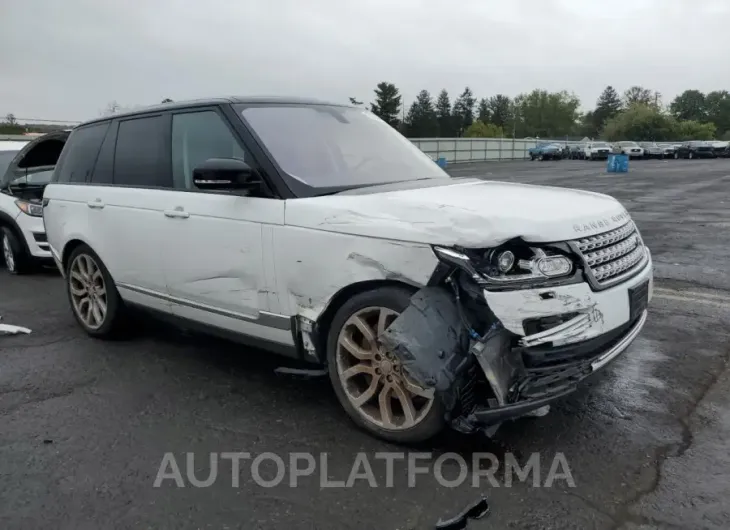 LAND ROVER RANGE ROVE 2016 vin SALGS2PF3GA313782 from auto auction Copart