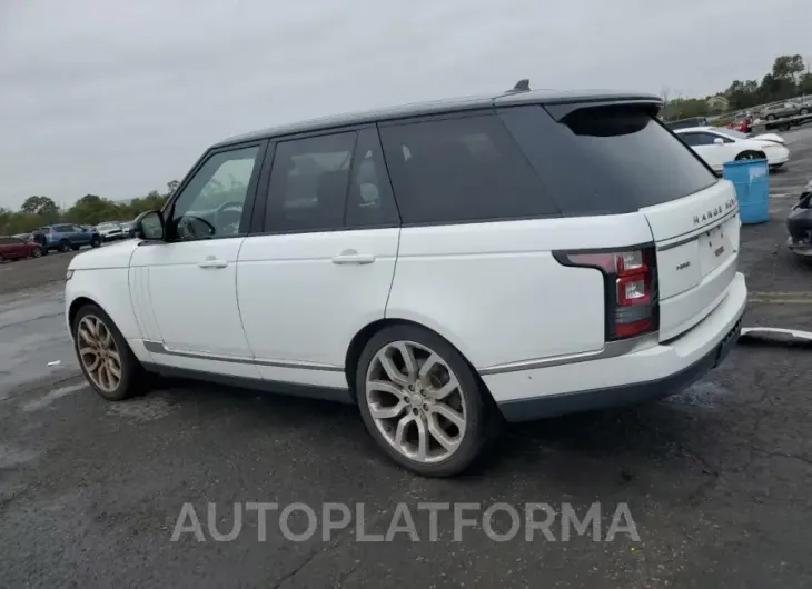 LAND ROVER RANGE ROVE 2016 vin SALGS2PF3GA313782 from auto auction Copart