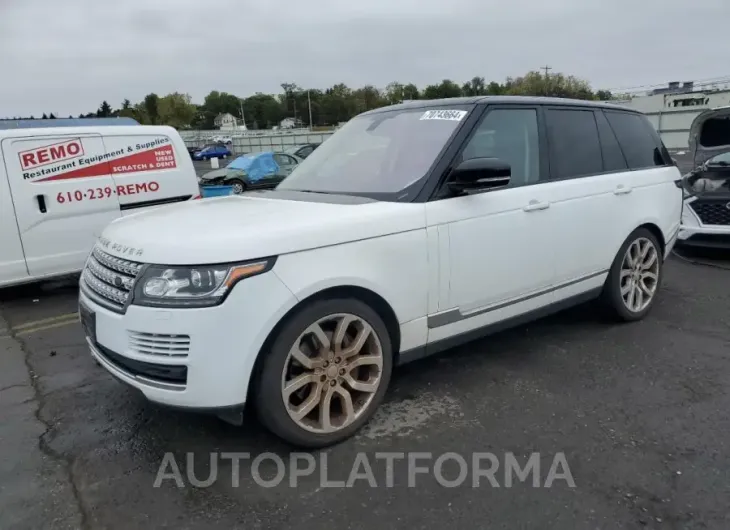 LAND ROVER RANGE ROVE 2016 vin SALGS2PF3GA313782 from auto auction Copart